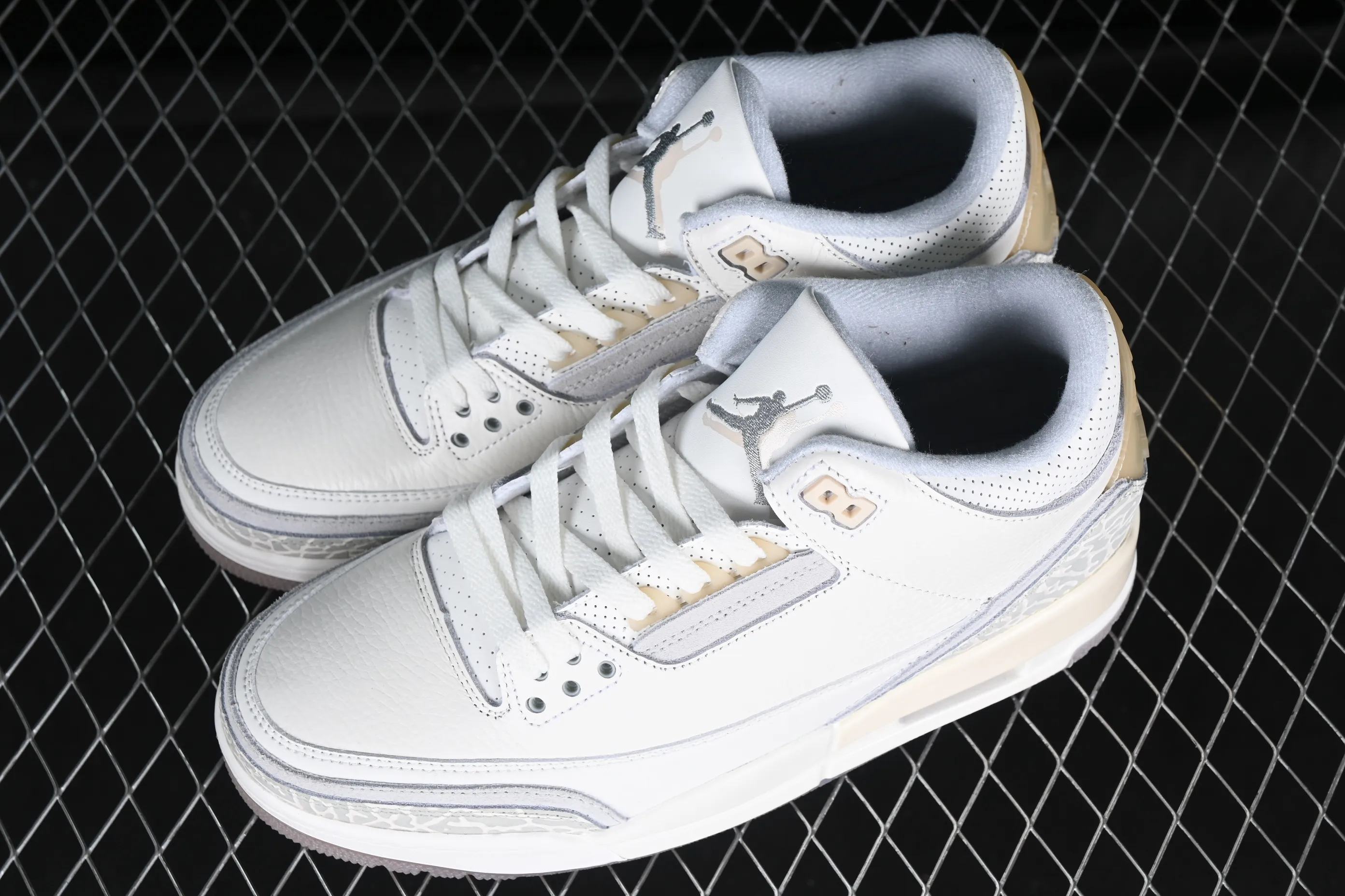 All categories Air Jordan Jordan series basketball shoes Air Jordan 3 Air Jordan 3 "Craft Ivory" AJ3 Joe 3 Ivory White FJ9479-100